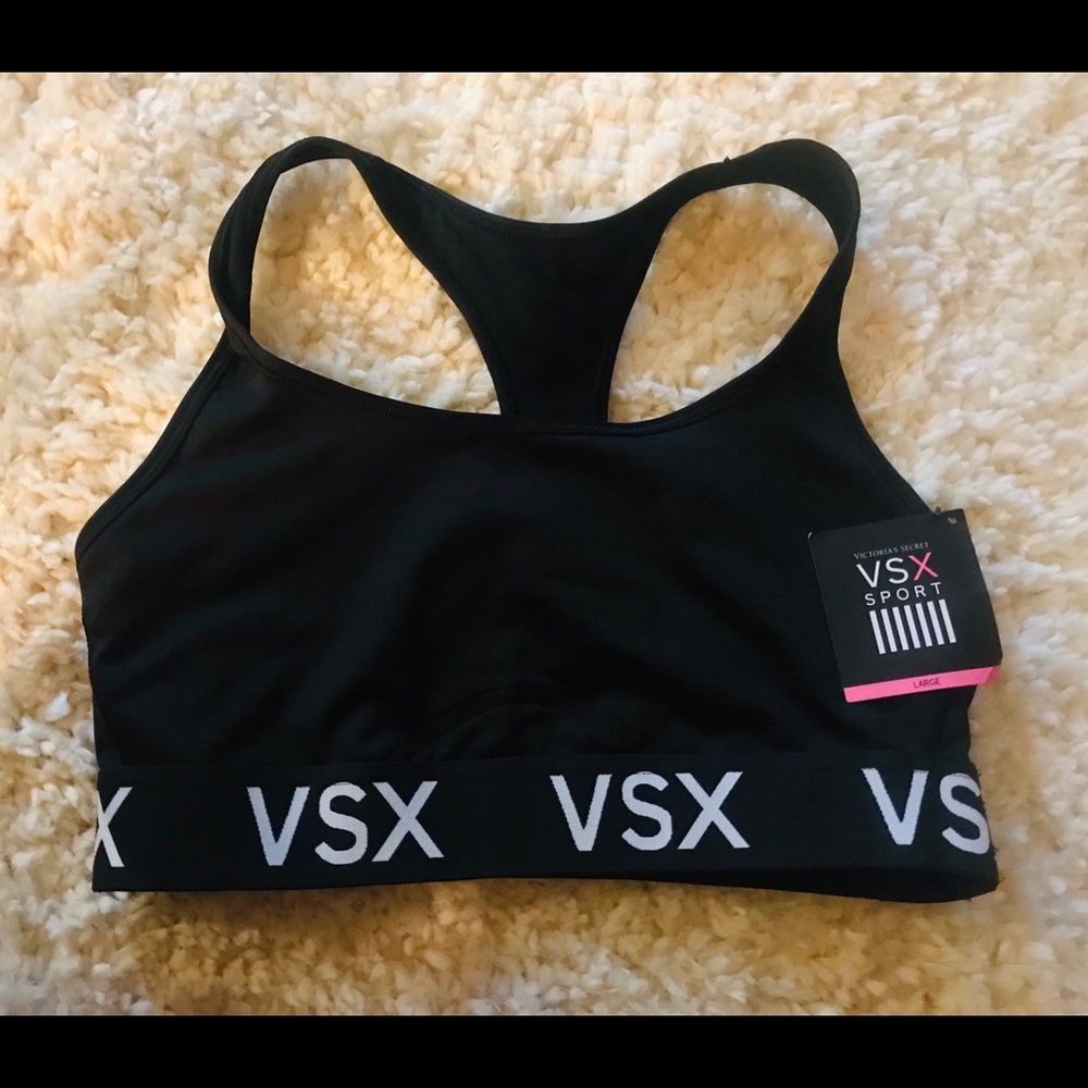 New VS Sports Bra never Worn with tags size Large